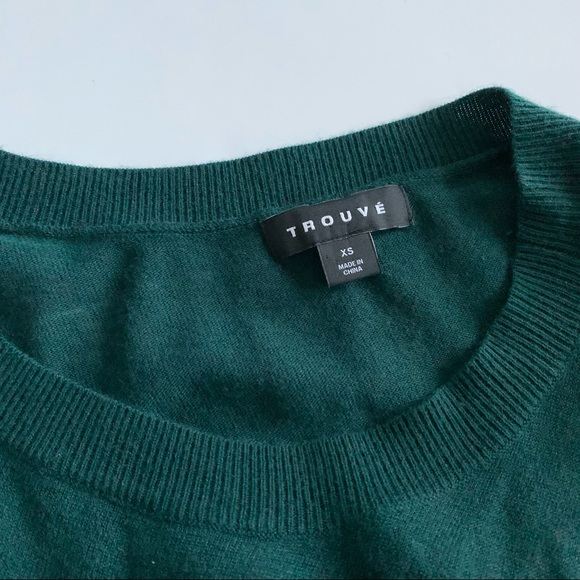 Trouvé Green Oversized Angora Sweater - Picture 11 of 14